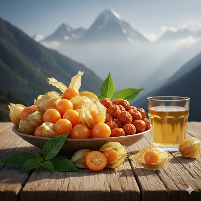 Altın çilek faydaları ve taze meyve görünümü