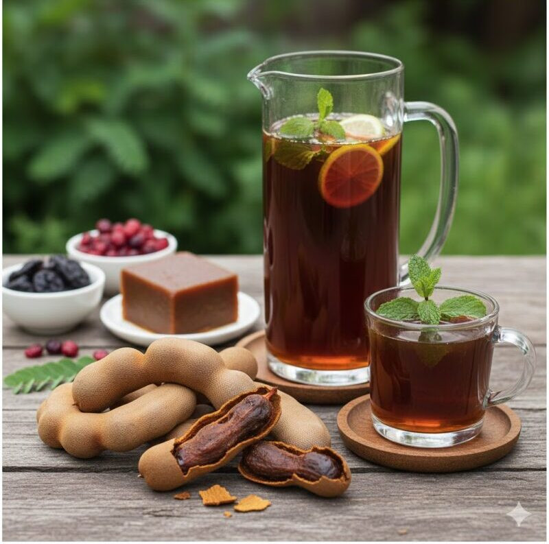 Demirhindi faydaları hakkında bilgilendirici infografik: Kalp sağlığı, sindirim sistemi, kilo kontrolü ve bağışıklık üzerindeki etkileri