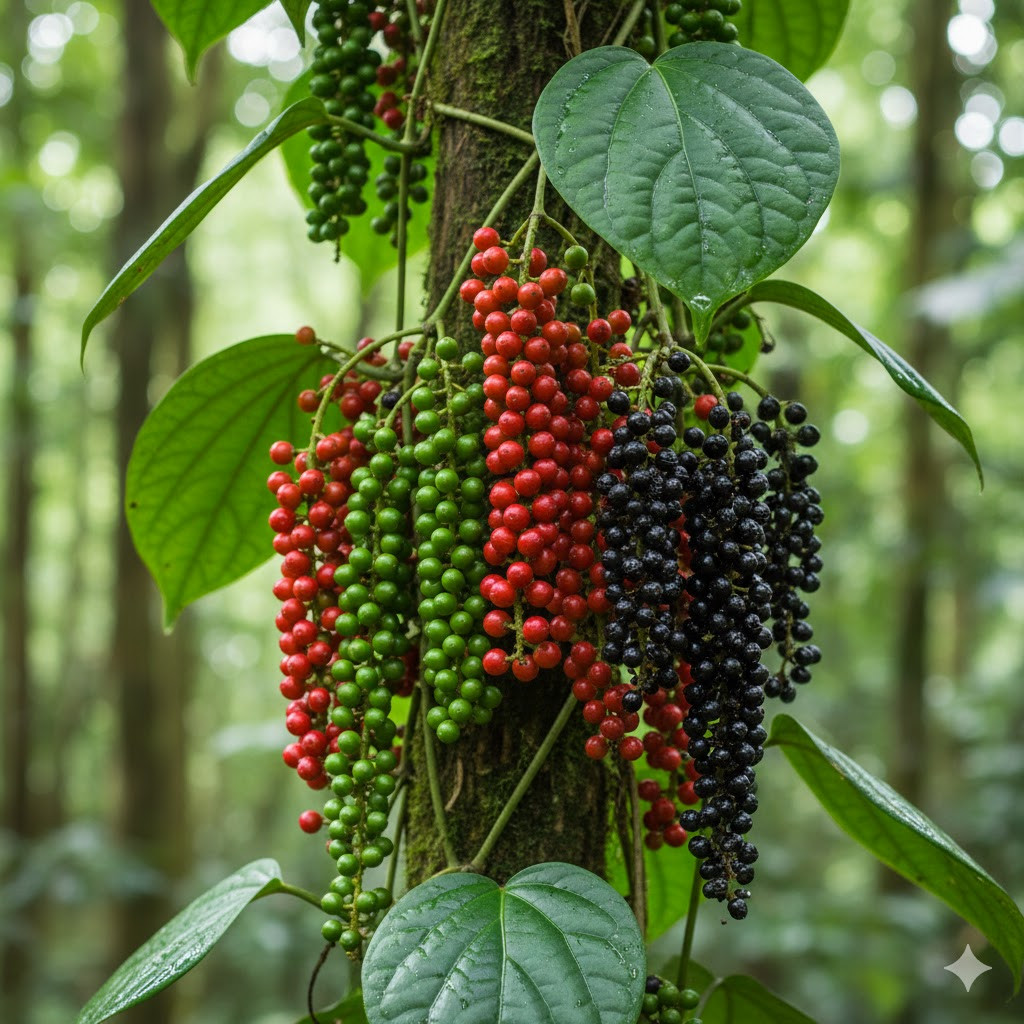karabiber nedir nasıl yetişir doğada karabiber